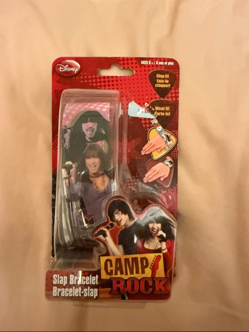 Camp Rock Slap Bracelet deadstock vintage NEW